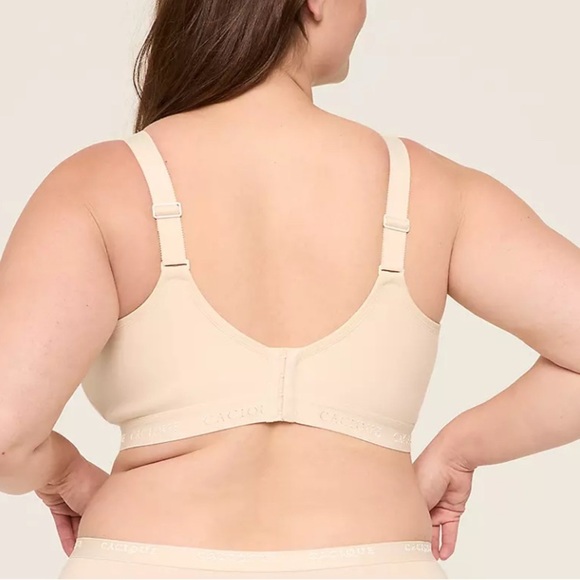 Cacique Cotton Unlined No Wire Bra - Picture 3 of 8